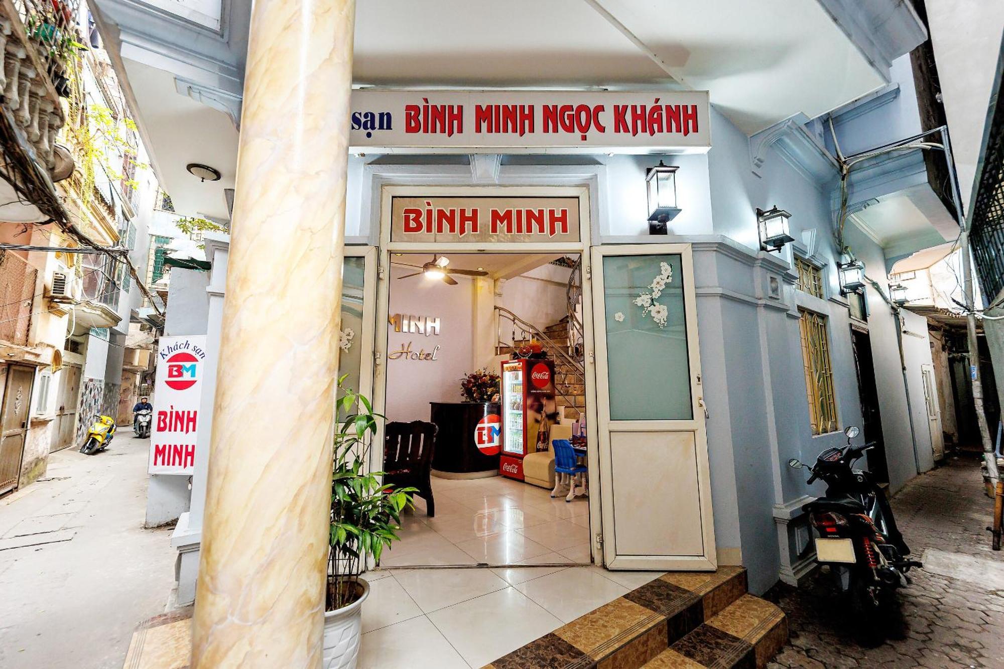 Binh Minh Ngoc Khanh Hotel Hanoi Bagian luar foto
